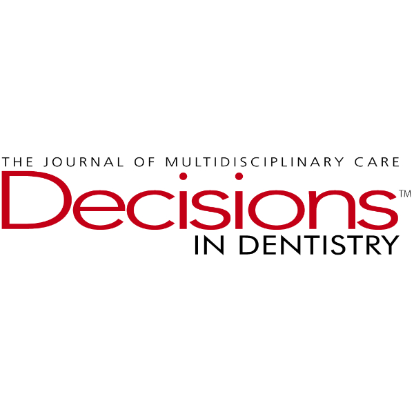 Logo for Decisions in Dentistry magazine