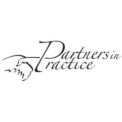 Partners in Practice logo, for a conference/symposium presented by Belmont Publications